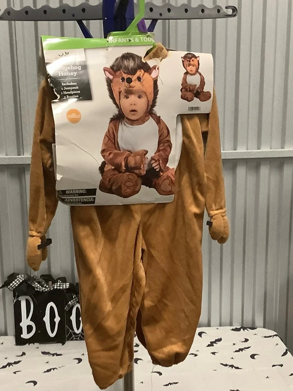Kids Tan Hedgehog Halloween Costume size 6-12 months